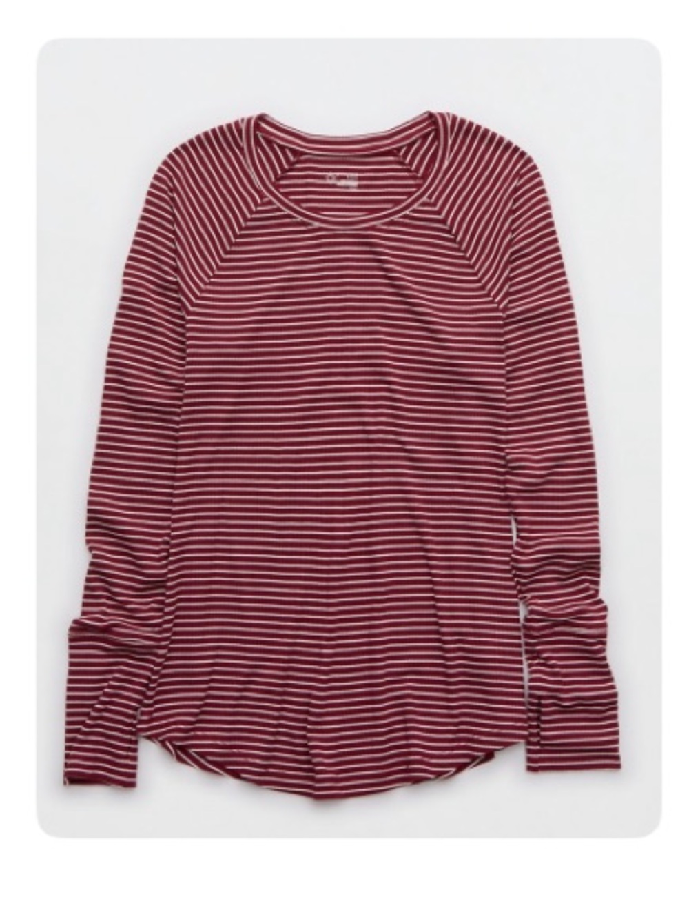 OFFLINE By Aerie Thumbs Up
Ribbed Raglan Long Sleeve T-Shirt